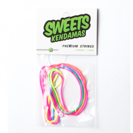 Kendama nöör Sweets Premium String Pack Pink/Rainbow -  2tk